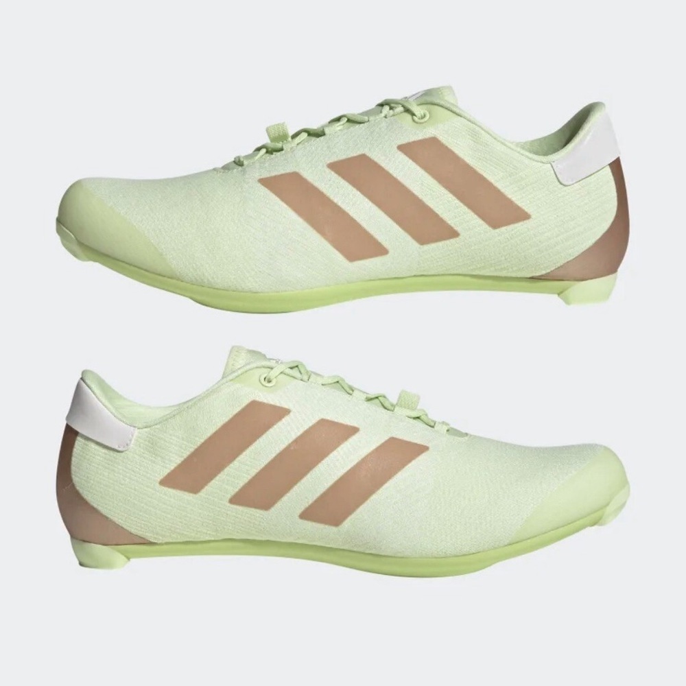 Adidas The Road Cycling Shoes Almost Lime / Pulse Green Copper 11 men’s 12 wmn